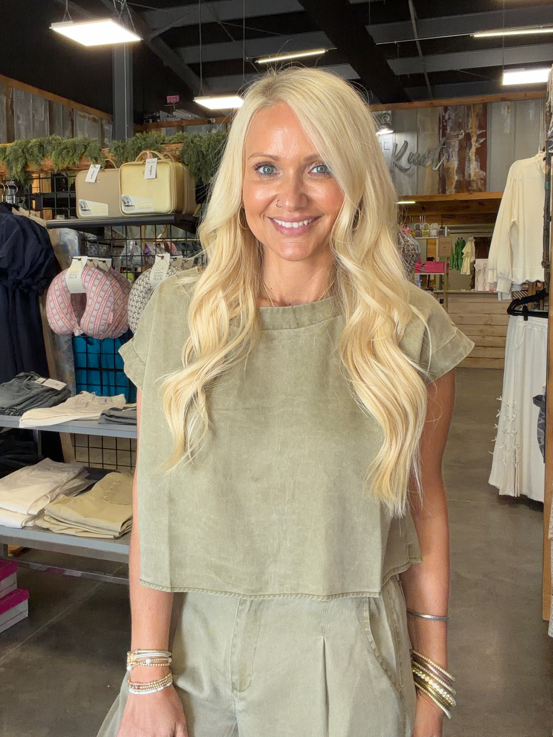 Sage Breeze Blouse