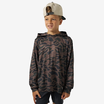 Burlebo Youth Performance Hoodie - Bendita Camo
