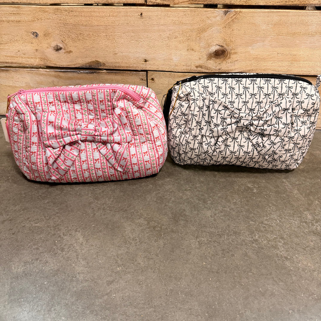 Simply Southern Bow Front Cosmetic Bag