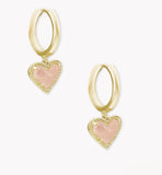 Ari Heart Huggie Earring