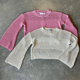 Bell Sleeve Knit Sweater