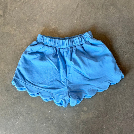 Scallop Hem Shorts