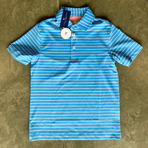 Simply Southern Youth Striped Polo