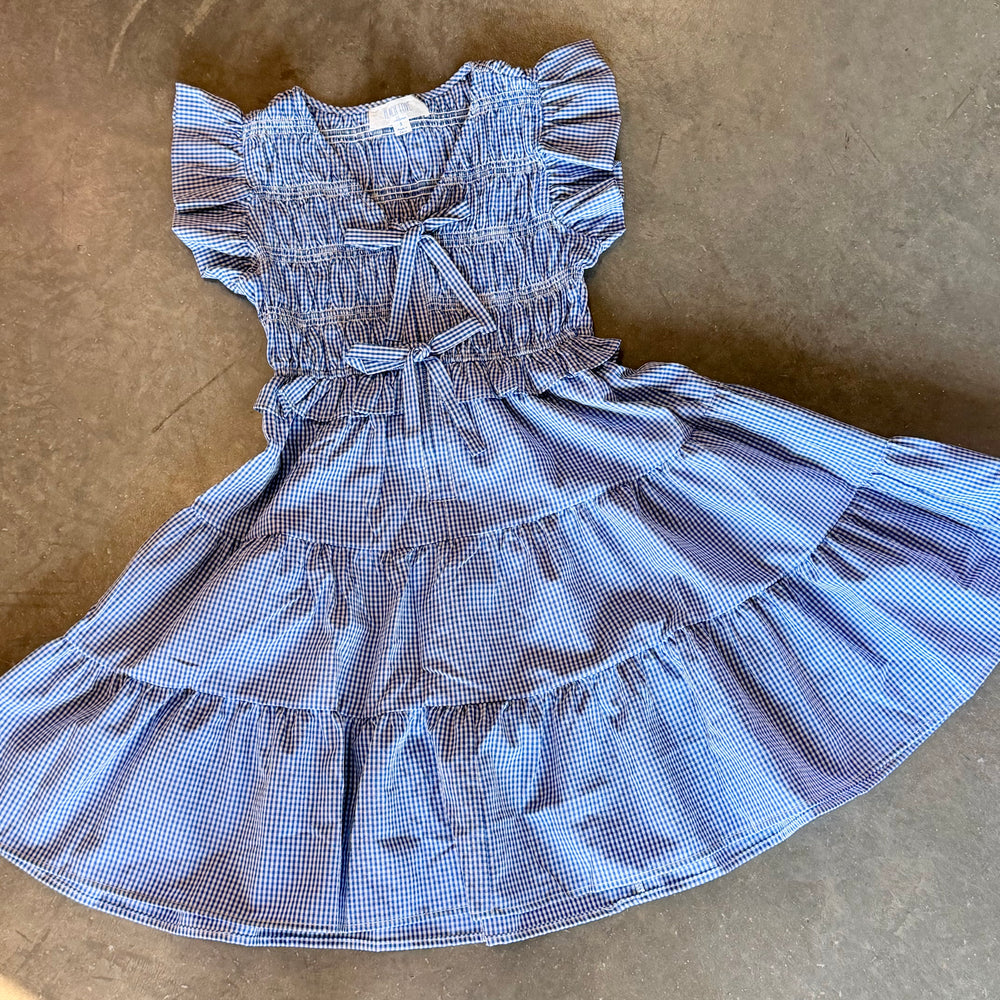 Gingham Ruffle Dress