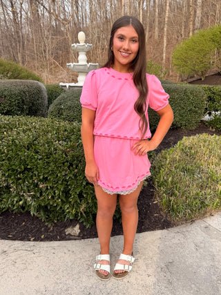 Simply Southern Bow Skort Set