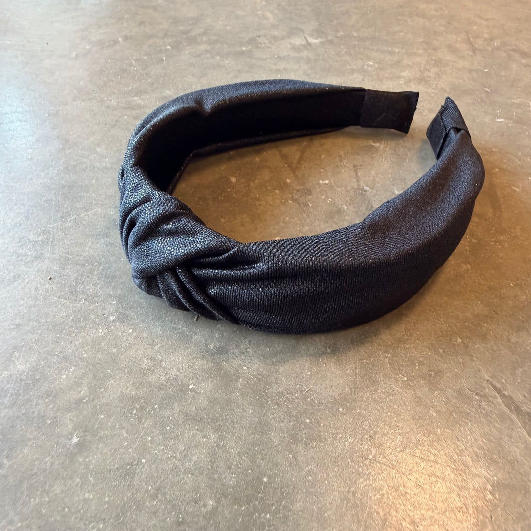 Top Knot Shimmer Headband