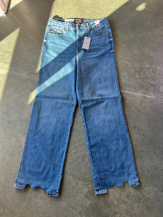 Judy Blue Rough Around The Edge Jeans