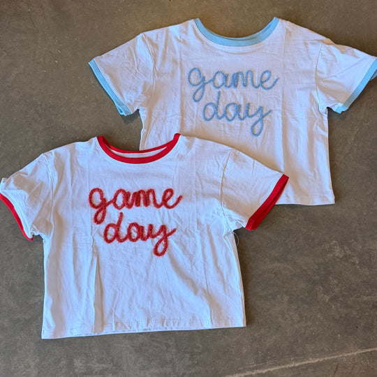 Tinsel Game Day Tee
