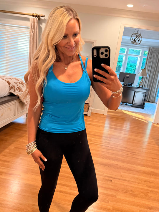 Spanx Scoop Neck Shelf Tank with StayCool Tech