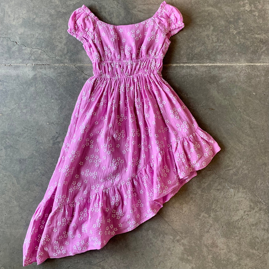 Asymmetrical Peasant Dress