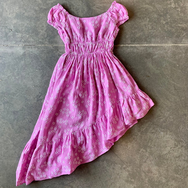Asymmetrical Peasant Dress