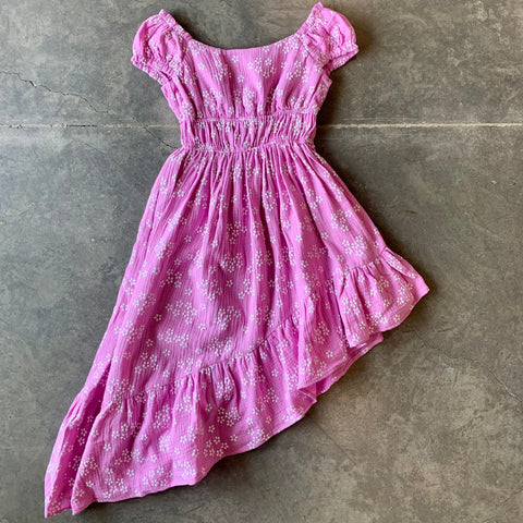 Asymmetrical Peasant Dress