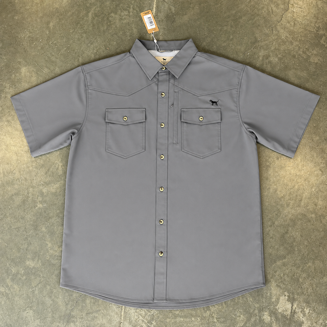 Simply Southern Grey Button Up