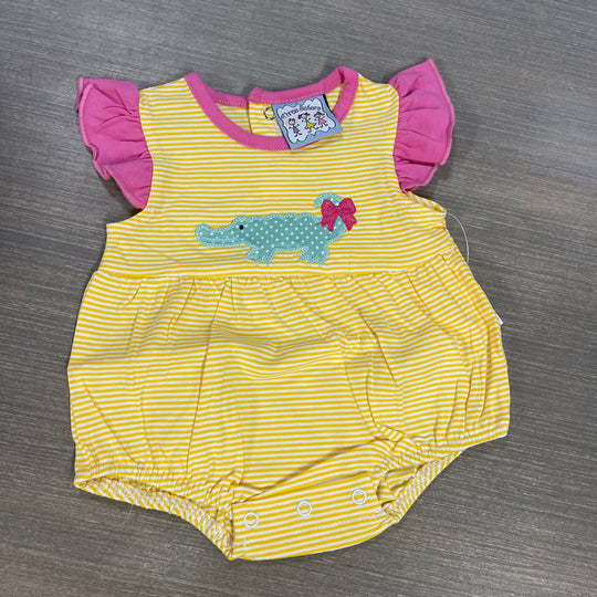 Alligator Appliqué Bubble