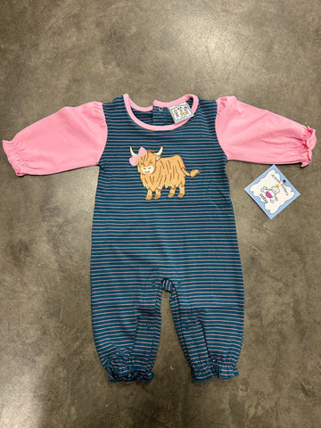 Highland Cow Romper