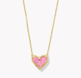 Ari Heart Gold Pendant Necklace