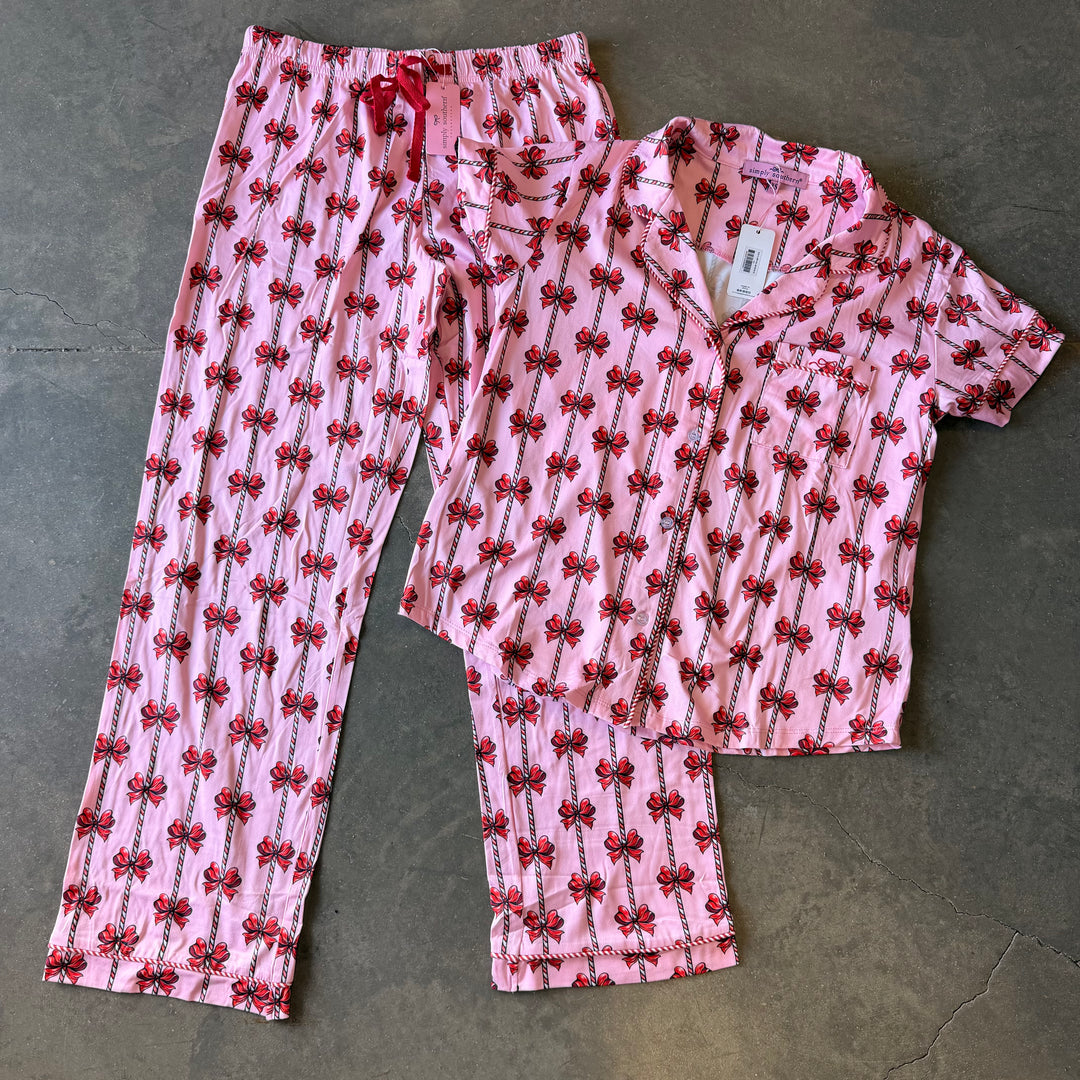 Simply Southern Mint Bow PJ’s