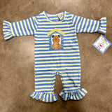 Puppy Appliqué Romper
