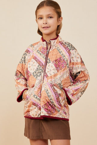 Patchwork Quilted Jacket