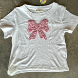 Pearl Detail Bow Shirt