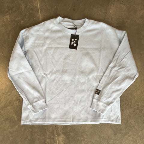 Lulu Mac Waffle Shirt Light Blue