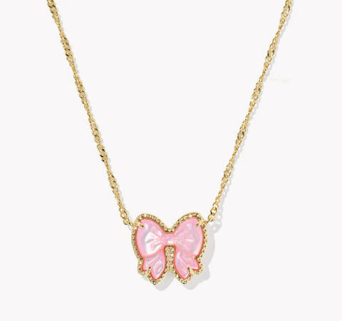 Haley Bow Necklace