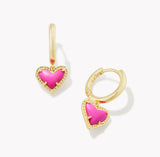 Ari Heart Huggie Earring