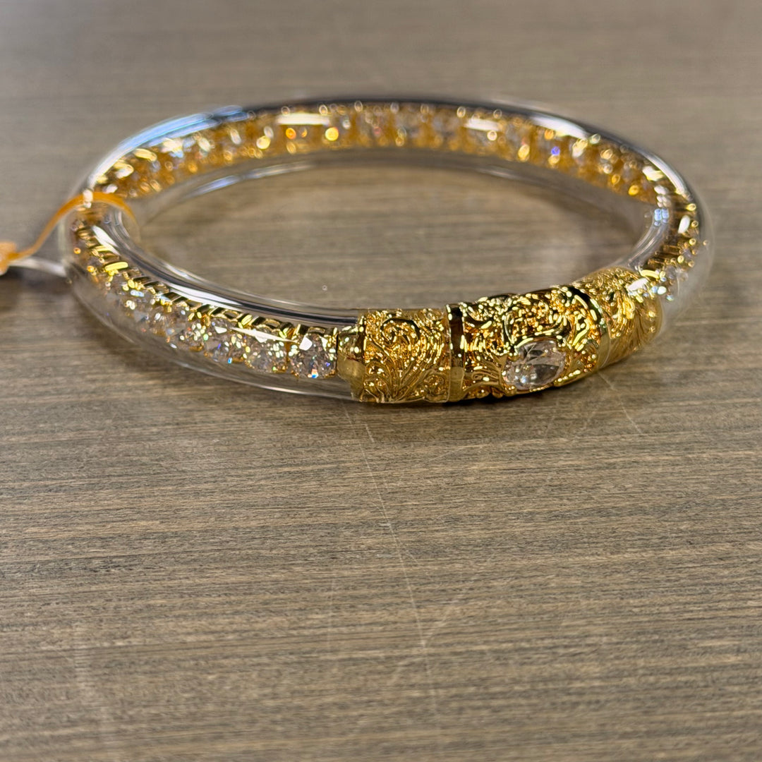 Sovereign All Weather Bangle - Crystal Clear