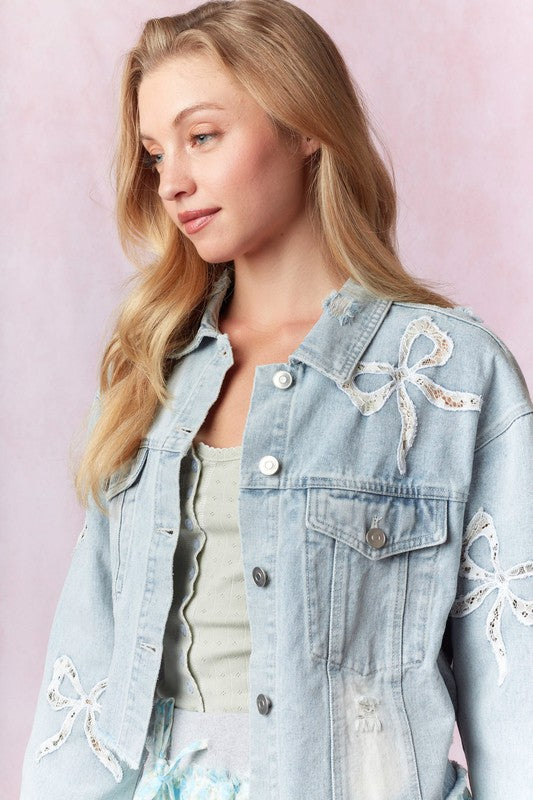 Get Their Attention Denim Jacket
