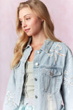 Get Their Attention Denim Jacket
