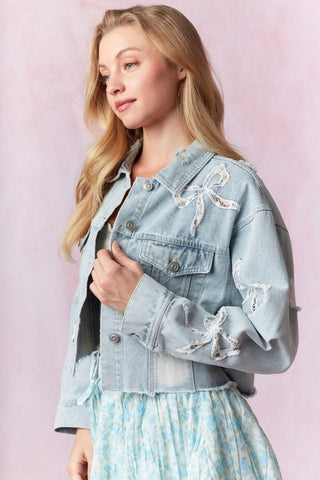 Get Their Attention Denim Jacket
