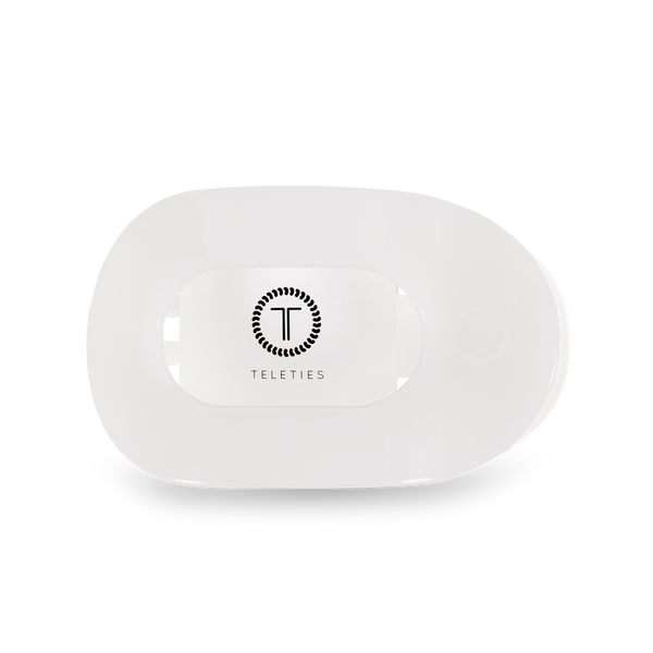 Teleties Round Flat Hair Clip