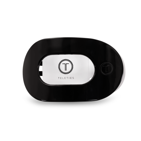Teleties Round Flat Hair Clip