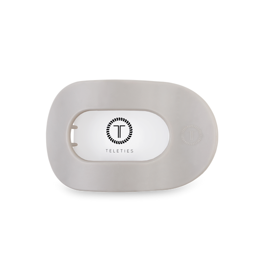 Teleties Round Flat Hair Clip