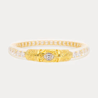 Sovereign All Weather Bangle - Crystal Clear