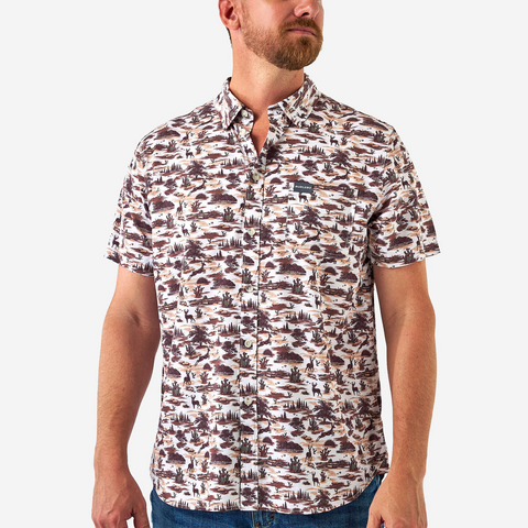 Burlebo Brush Country Performance Button Up