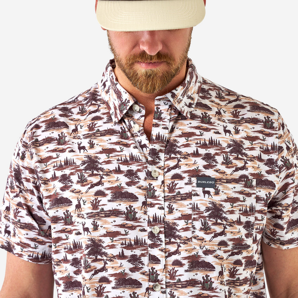 Burlebo Brush Country Performance Button Up