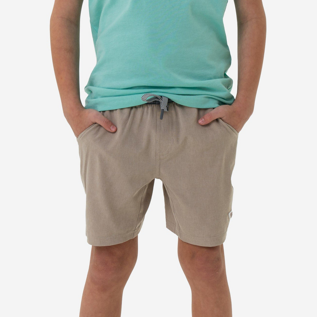 Burlebo Heather Khaki Athletic Short