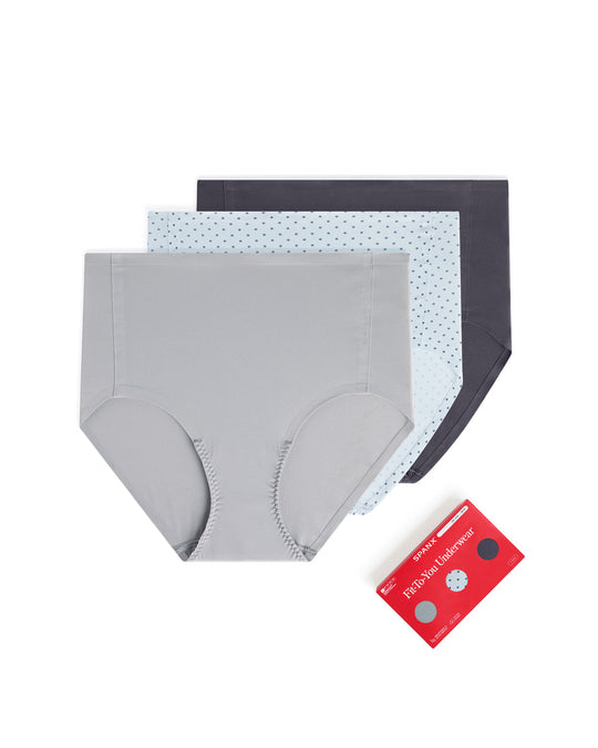 SPANXsmooth Fit-To-You Brief 3-pack Box