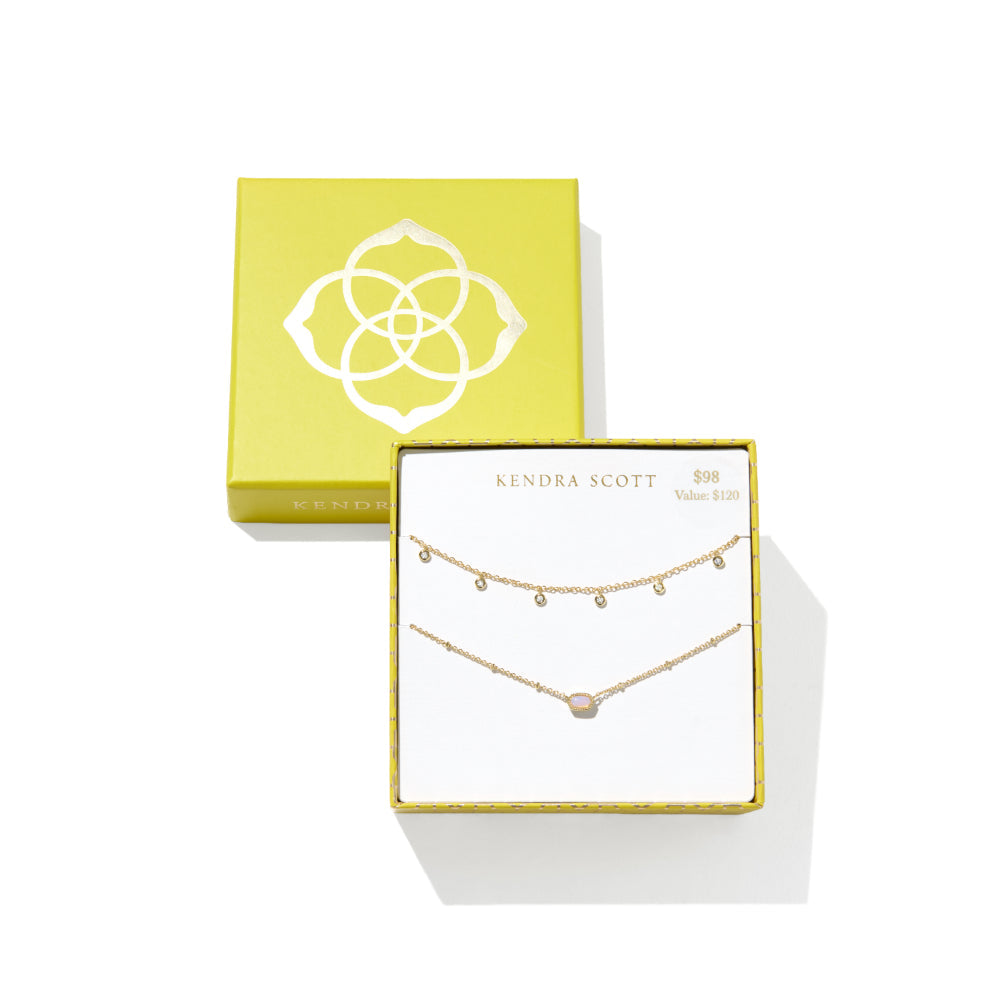 Mini Elisa and Amelia Chain Necklace Gift Set
