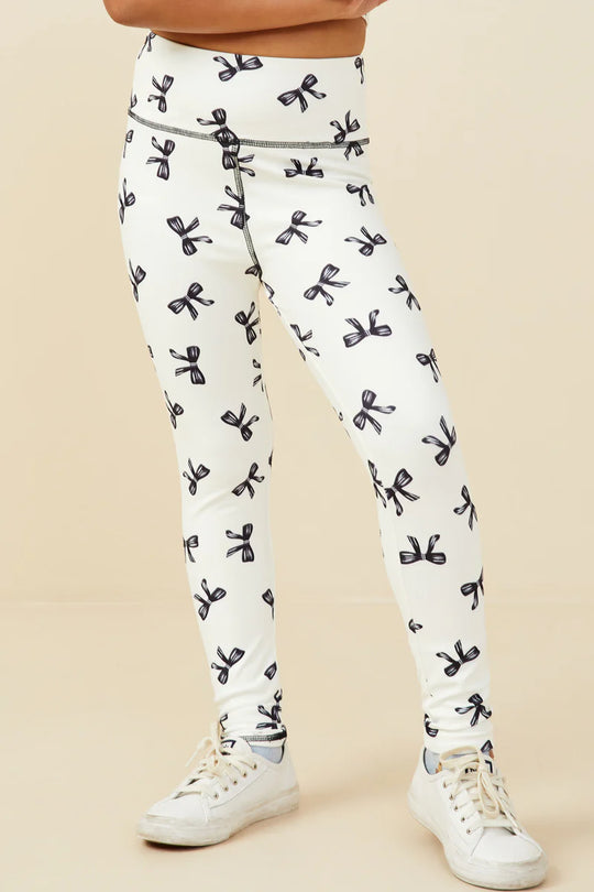 Ribbons &amp; Bows Active Leggings