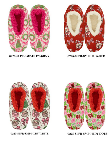 Simply Southern Holiday Slippers