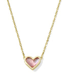 Framed Ari Heart Pendant Necklace