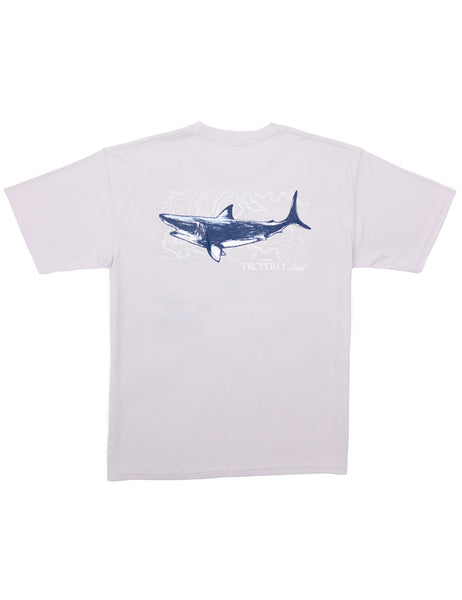 Properly Tied Topo Shark Performance Tee