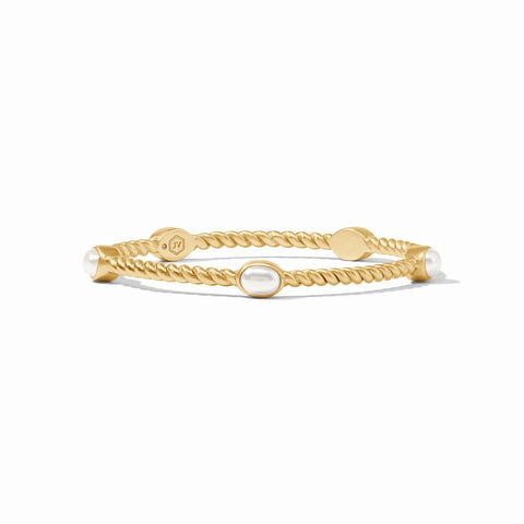 Julie Vos Nassau Stone Bangle