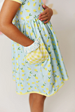 Lemon Pocket Dress