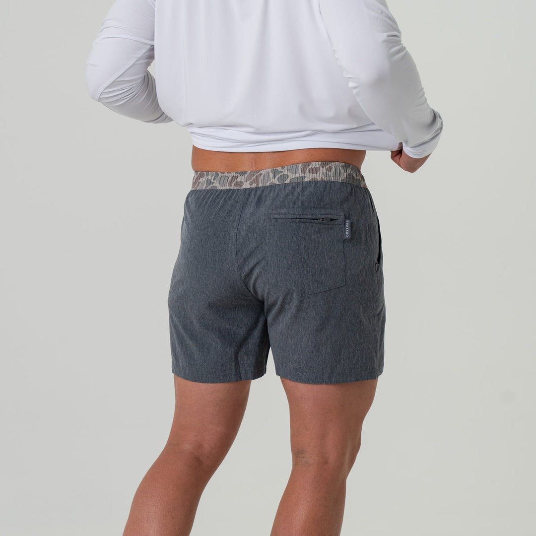 Burlebo Grizzly Grey Athletic Short