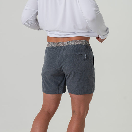 Burlebo Grizzly Grey Athletic Short