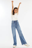 Kancan Tween Raw Hem Jeans