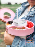 40 oz cup topper snack tray